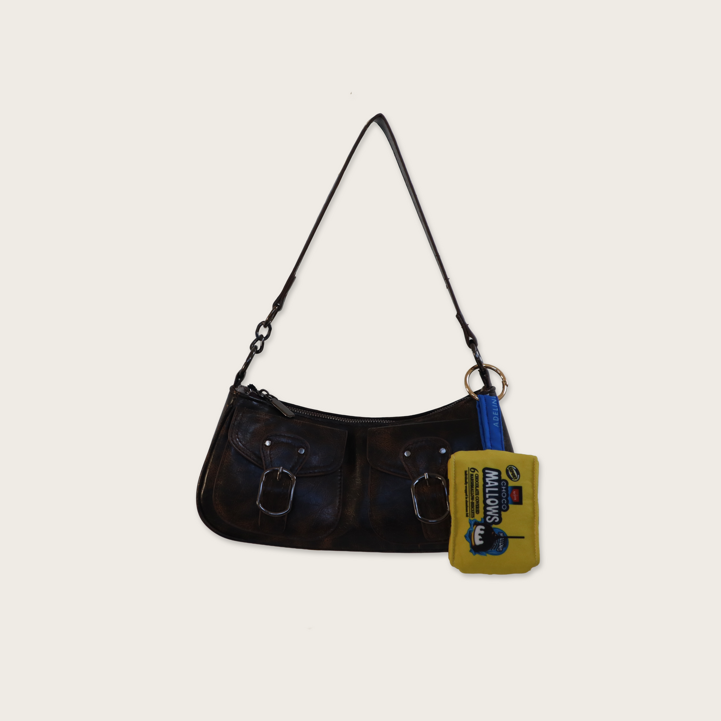 Plush Bag Charm - Choco Mallows