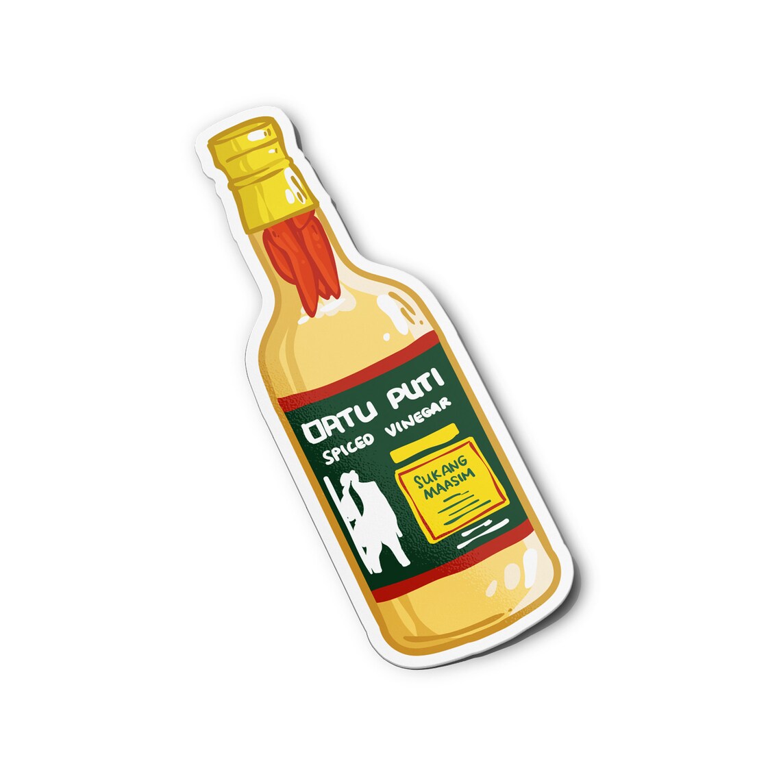 Spiced Datu Puti Sticker