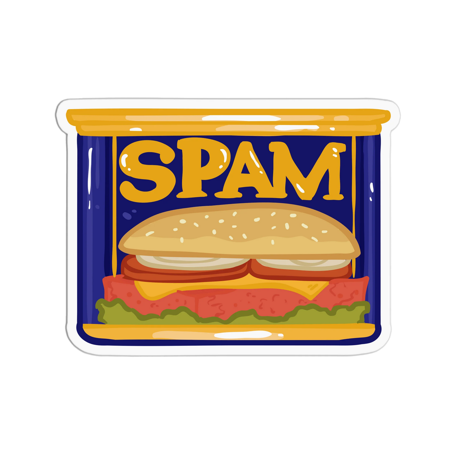 Spam Sticker