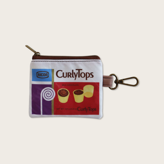 Mini Pouch - Curly Tops