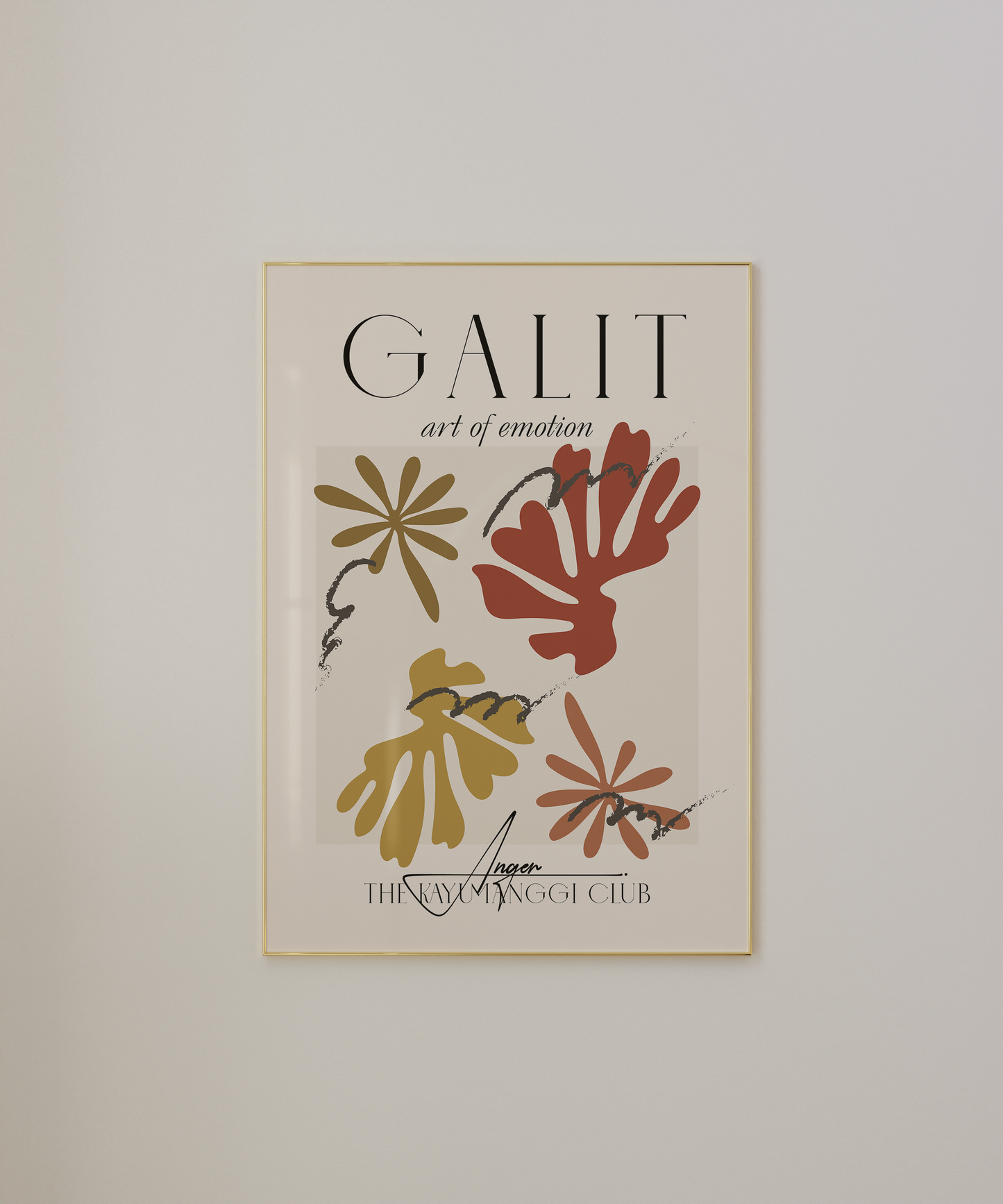 Galit (Anger) Print