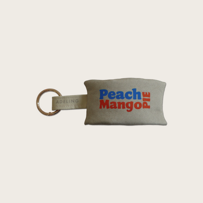 Plush Bag Charm - Peach Mango Pie