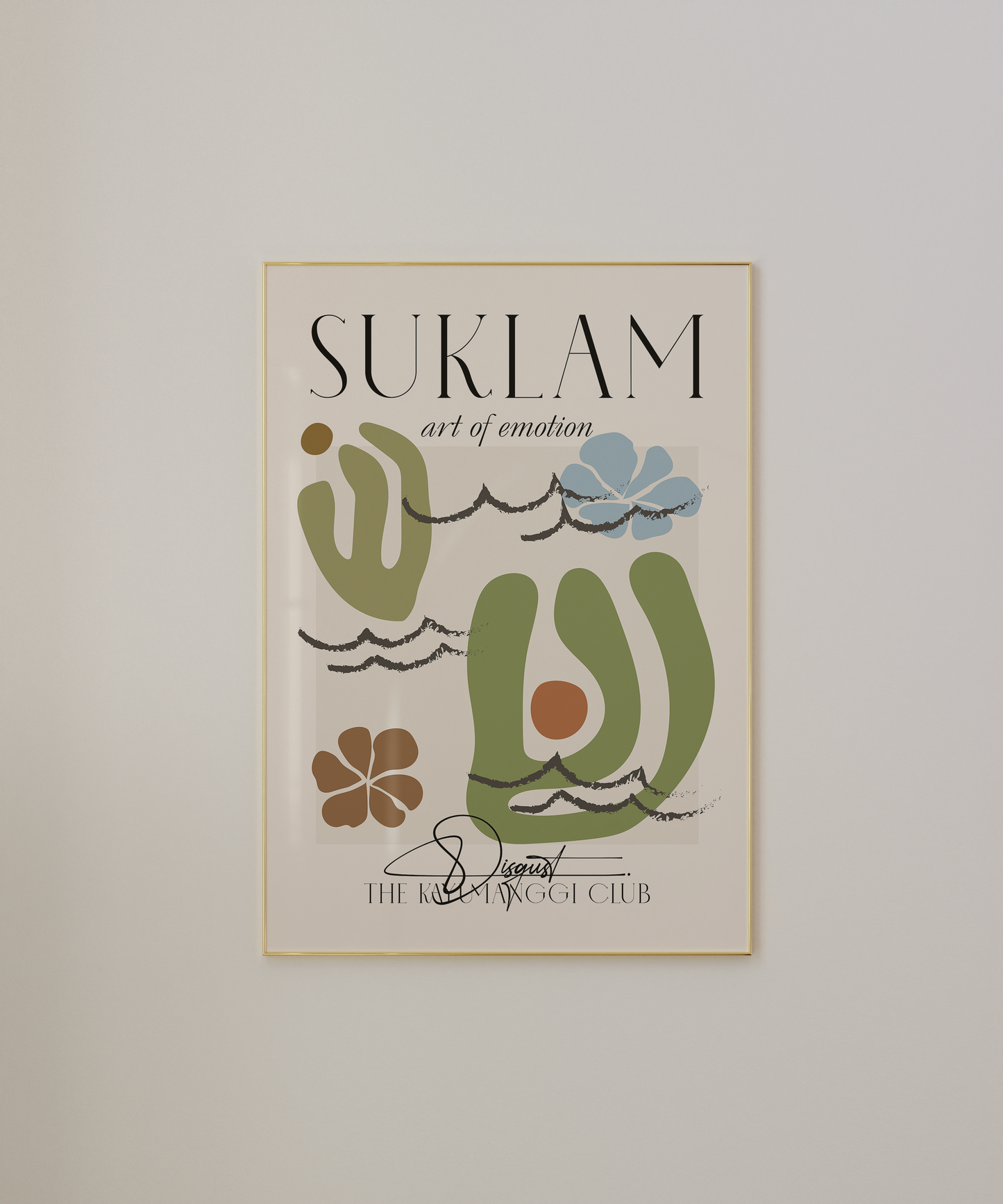 Suklam (Disgust) Print